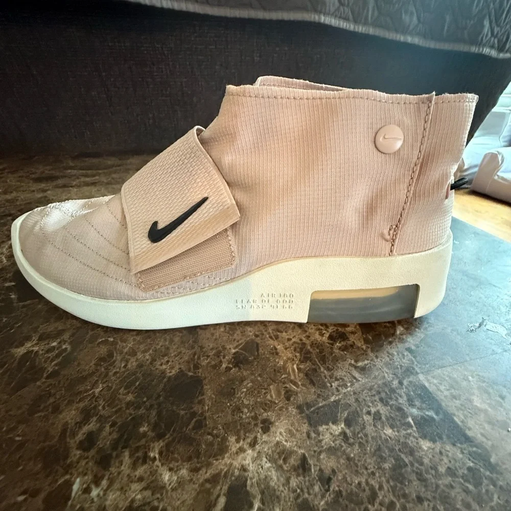 Nike. Air Fear of God Moc 'Particle Beige'. Size 7.
